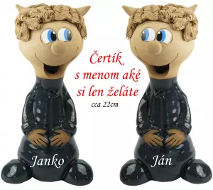 Čertík s menom na želanie