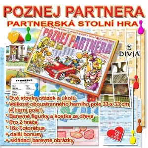 Spoločenská hra - poznaj partnera