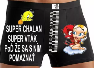 Boxerky - super chalan, super vták, pod že sa s ním pomaznať