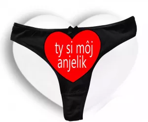 Dámske tangá - ty si môj anjelik