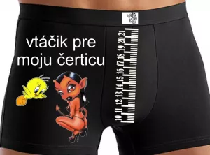 Boxerky - vtáčik pre moju čerticu