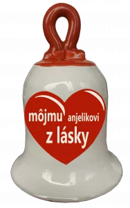 Zvonček so srdiečkom - môjmu anjelikovi