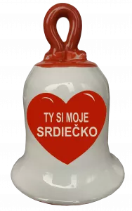 Zvonček so srdiečkom - ty si moje srdiečko