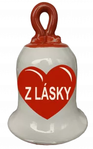 Zvonček so srdiečkom - z lásky