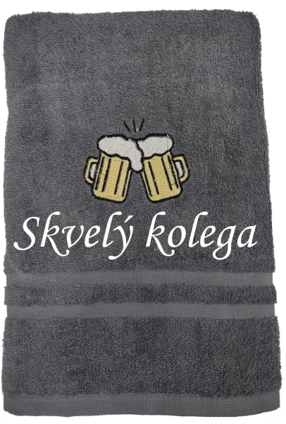 Osuška pre pivára - skvelý kolega.