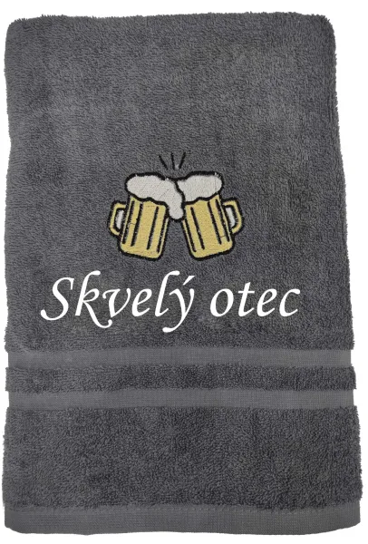 Osuška pre pivára - skvelý otec.