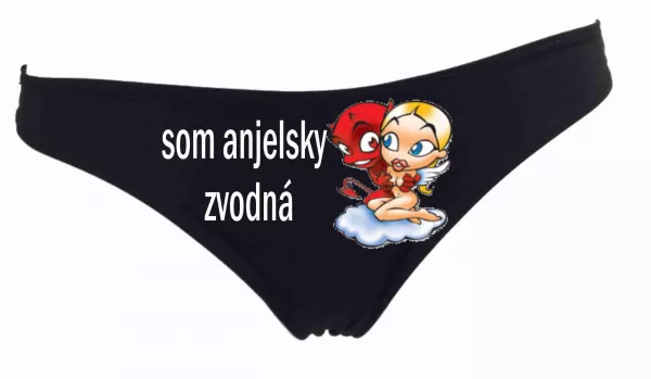 Dámske tangá - som anjelsky zvodná