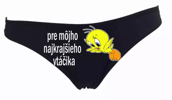 Dámske tangá - pre môjho najkrajšieho vtáčika