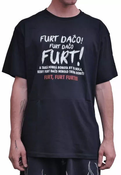 Pánske tričko - furt dačo!