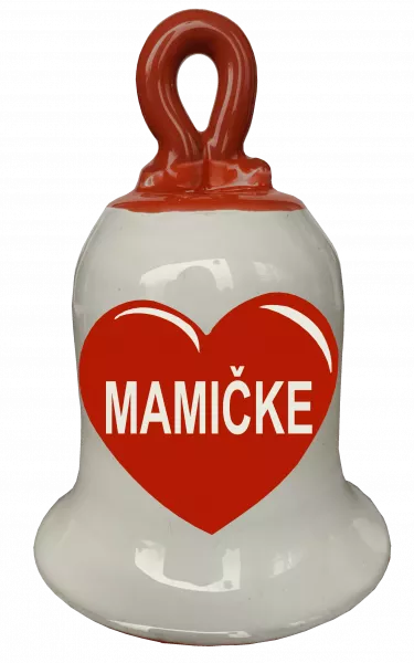 Zvonček so srdiečkom - mamičke