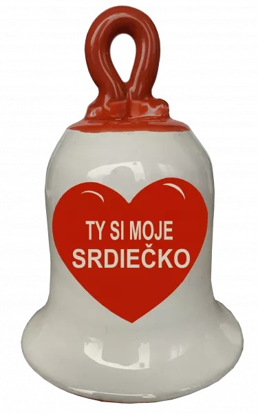 Zvonček so srdiečkom - ty si moje srdiečko